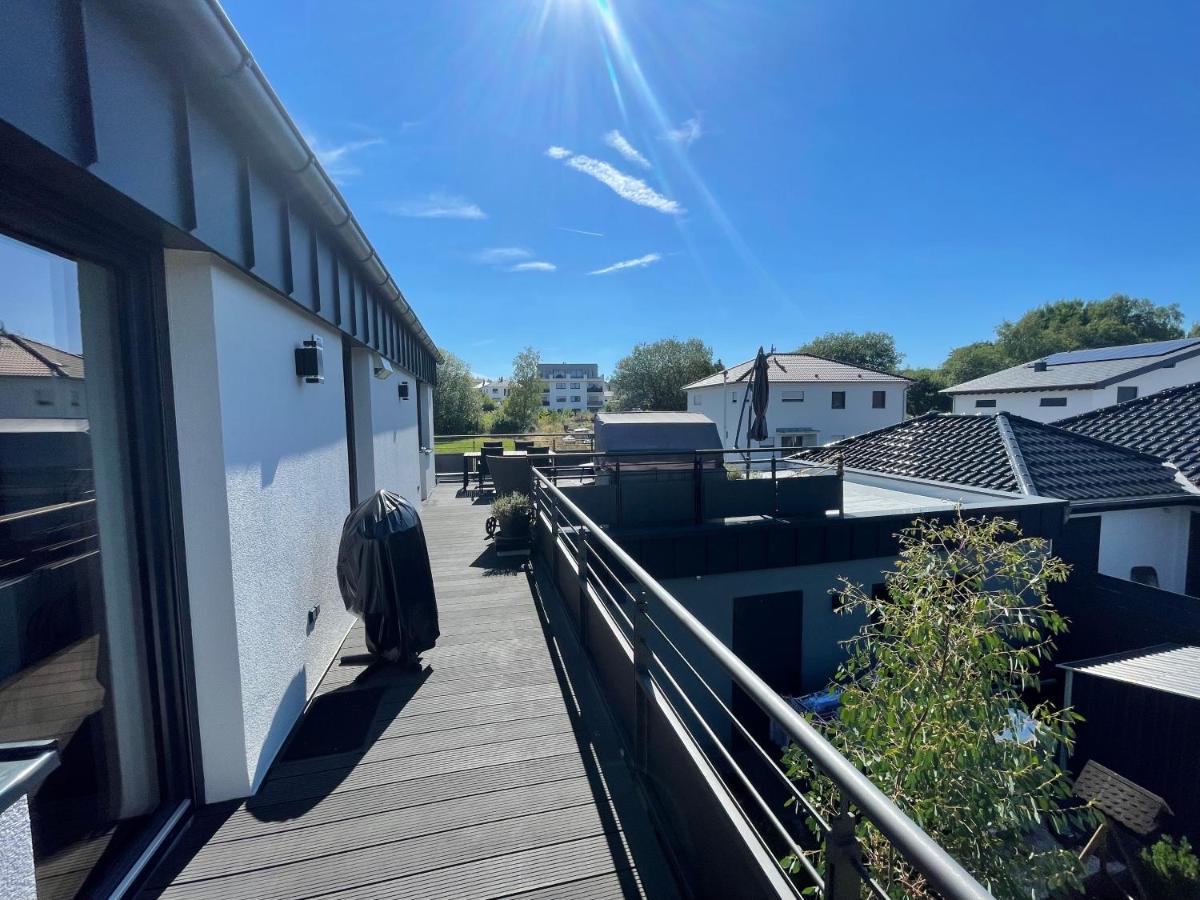 #Neu L Seeblick L Netflix L Boxspring L Nespresso L E-Tuer L Terrasse L 82M2 Ulmen Kültér fotó