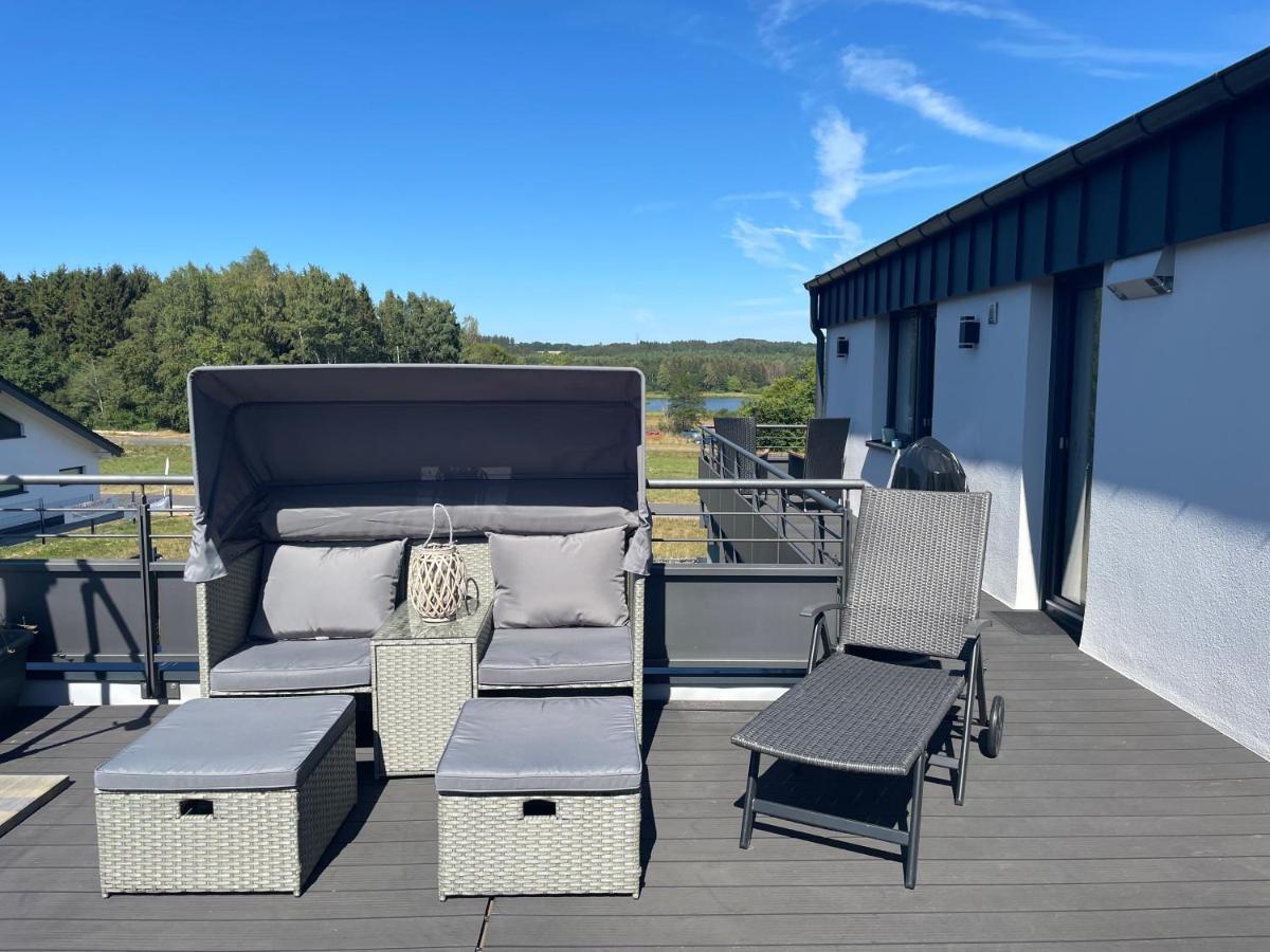 #Neu L Seeblick L Netflix L Boxspring L Nespresso L E-Tuer L Terrasse L 82M2 Ulmen Kültér fotó
